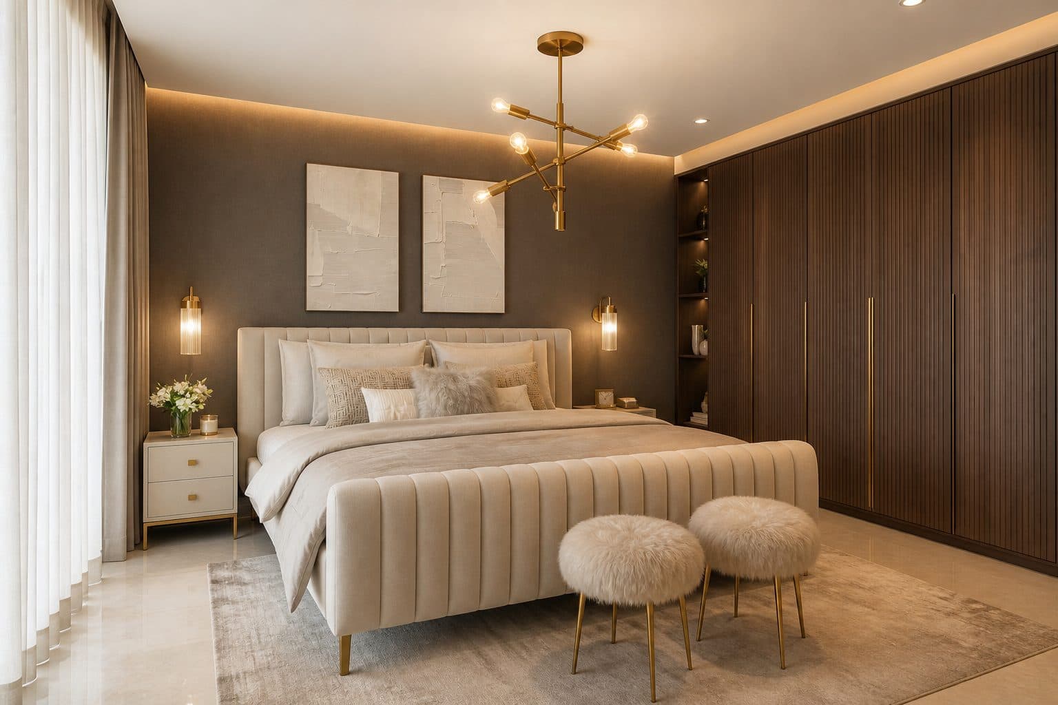 Bedroom & wardrobe interior reference - Arsa Interiors