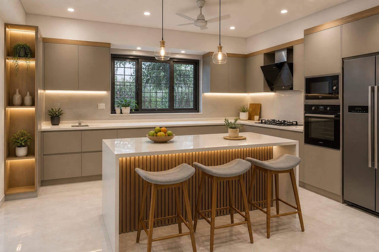 Modular kitchen interior reference - Arsa Interiors