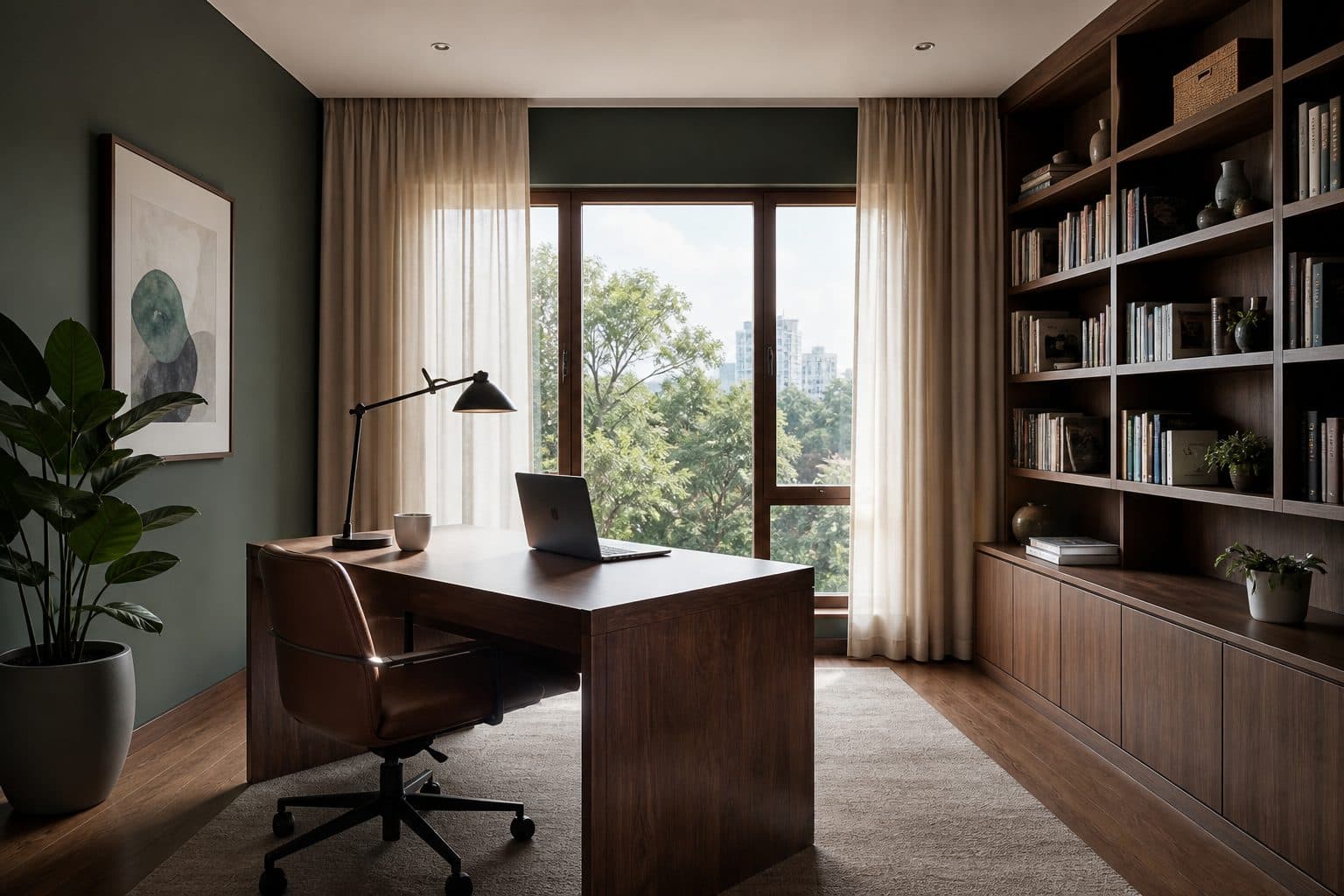 Study / home office interior trend reference - Arsa Interiors Pune & Baramati