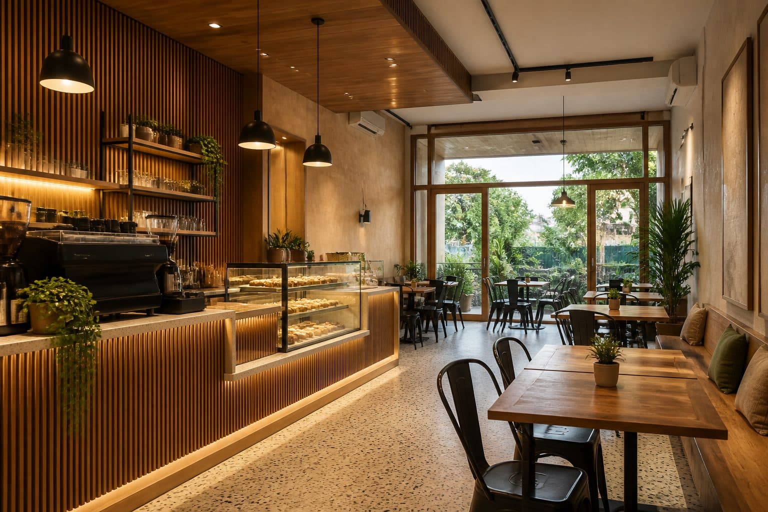 Cafe & commercial fit-out interior reference - Arsa Interiors