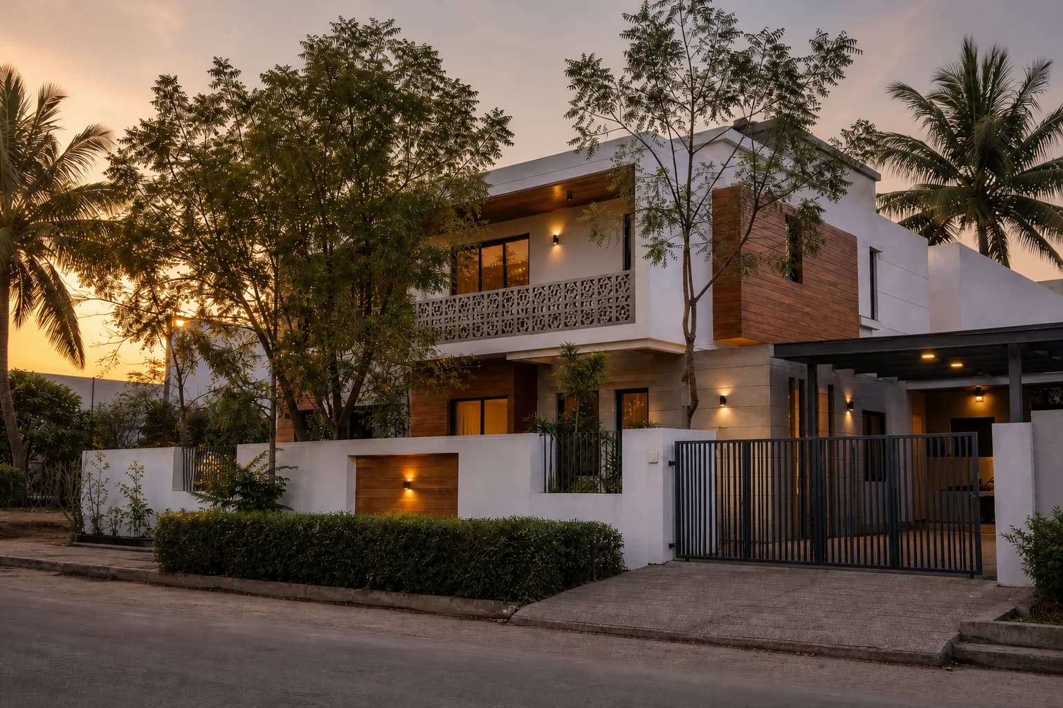 Modern bungalow built by Arsa for Pune and Baramati
